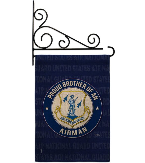 Air Force Proud Brother Airman - Military Americana Vertical Impressions Decorative Flags HG108498 Made In USA - Image 19