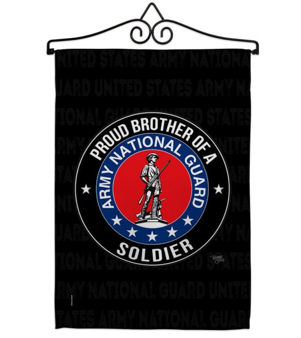 Army Proud Brother Soldier - Military Americana Vertical Impressions Decorative Flags HG108501 Made In USA - Image 8