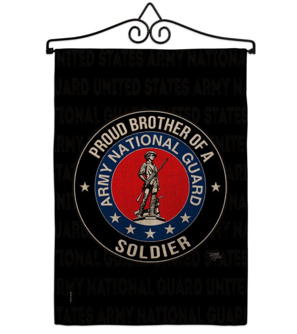 Army Proud Brother Soldier - Military Americana Vertical Impressions Decorative Flags HG108501 Made In USA - Image 18