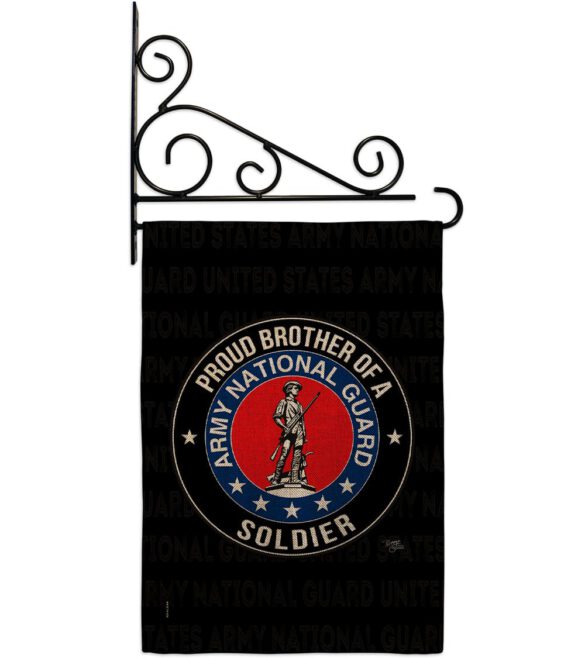 Army Proud Brother Soldier - Military Americana Vertical Impressions Decorative Flags HG108501 Made In USA - Image 19