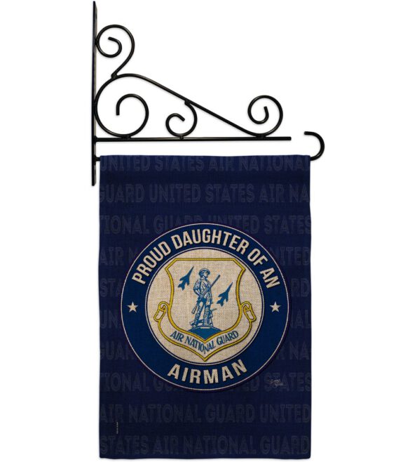 Air Force Proud Daughter Airman - Military Americana Vertical Impressions Decorative Flags HG108525 Made In USA - Image 19