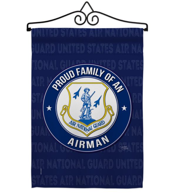 Air Force Proud Family Airman - Military Americana Vertical Impressions Decorative Flags HG108534 Made In USA - Image 8