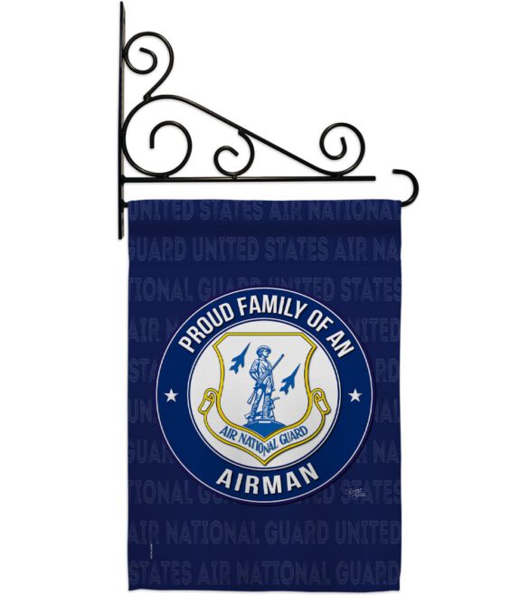 Air Force Proud Family Airman - Military Americana Vertical Impressions Decorative Flags HG108534 Made In USA - Image 9