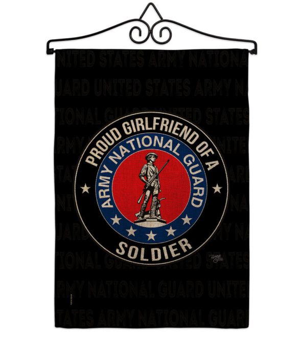 Army Proud Girlfriend Soldier - Military Americana Vertical Impressions Decorative Flags HG108546 Made In USA - Image 18