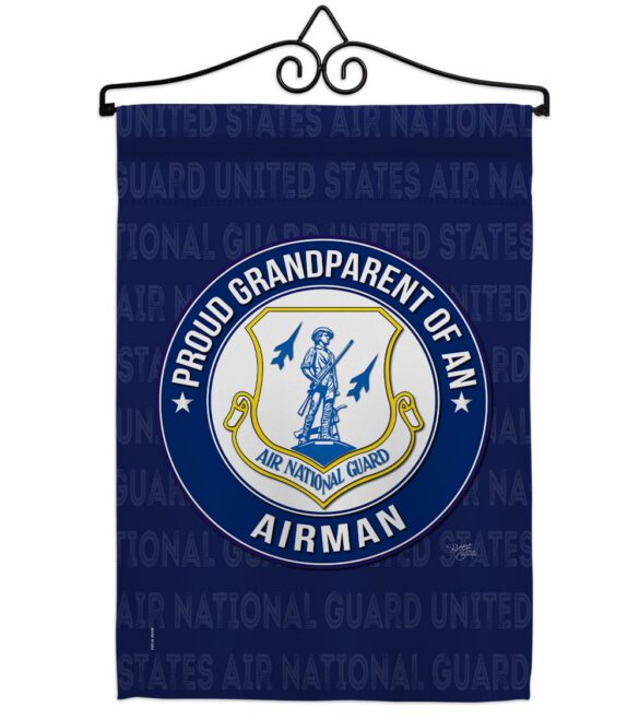 Air Force Proud Grandparent Airman - Military Americana Vertical Impressions Decorative Flags HG108552 Made In USA - Image 8