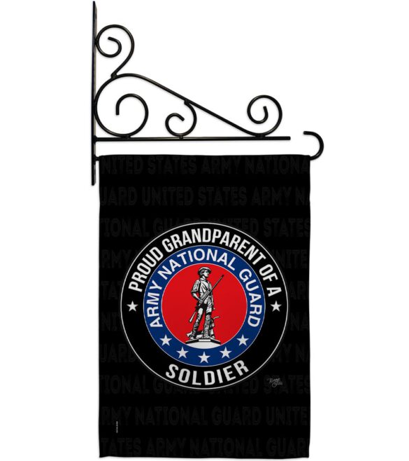 Army Proud Grandparent Soldier - Military Americana Vertical Impressions Decorative Flags HG108555 Made In USA - Image 9