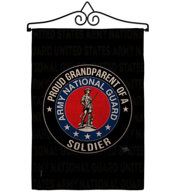 Army Proud Grandparent Soldier - Military Americana Vertical Impressions Decorative Flags HG108555 Made In USA - Image 18