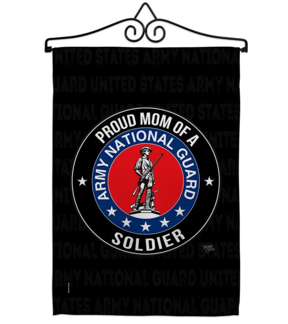 Army Proud Mom Soldier - Military Americana Vertical Impressions Decorative Flags HG108573 Made In USA - Image 8