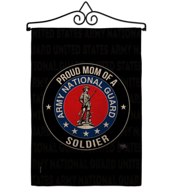 Army Proud Mom Soldier - Military Americana Vertical Impressions Decorative Flags HG108573 Made In USA - Image 18
