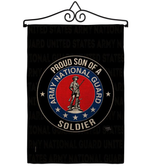 Army Proud Son Soldier - Military Americana Vertical Impressions Decorative Flags HG108591 Made In USA - Image 18