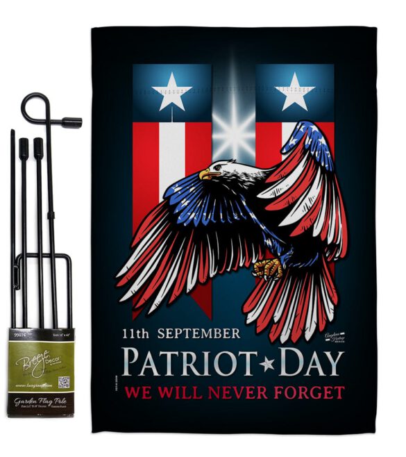 911 Patriot Day - Military Americana Vertical Impressions Decorative Flags HG137289 Made In USA - Image 5