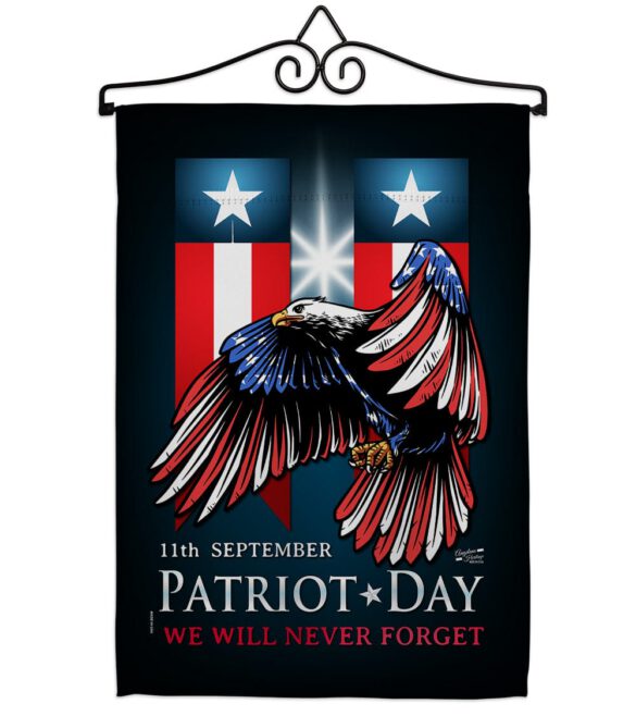 911 Patriot Day - Military Americana Vertical Impressions Decorative Flags HG137289 Made In USA - Image 8
