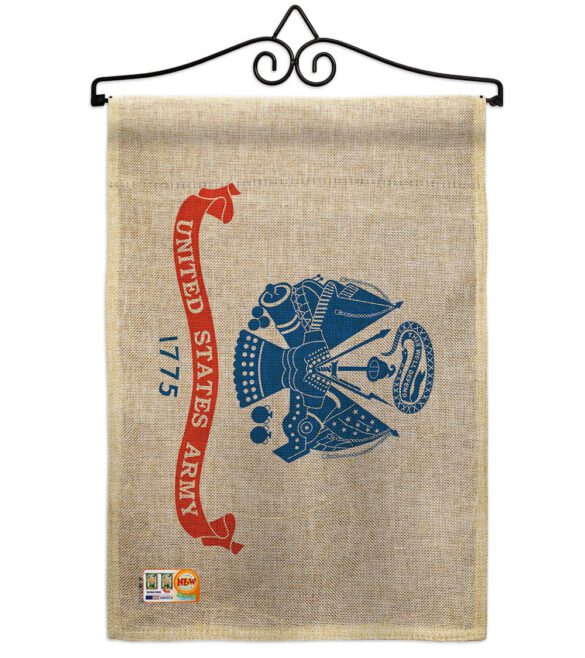 Army - Military Americana Vertical Impressions Decorative Flags HG140301 Made In USA - Image 14