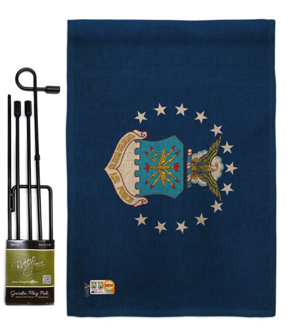 Air Force - Military Americana Vertical Impressions Decorative Flags HG140304 Made In USA - Image 13