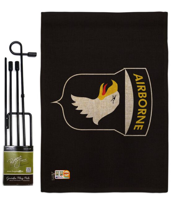 101st. Airborne - Military Americana Vertical Impressions Decorative Flags HG140315 Made In USA - Image 13
