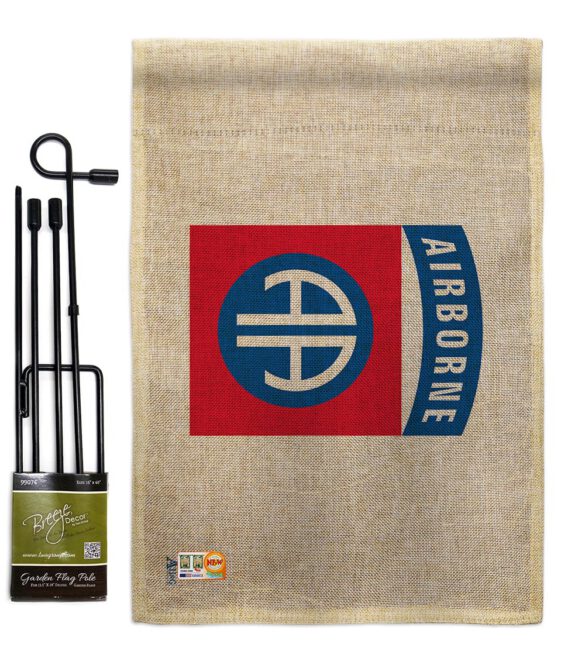 82nd. Airborne - Military Americana Vertical Impressions Decorative Flags HG140316 Made In USA - Image 13