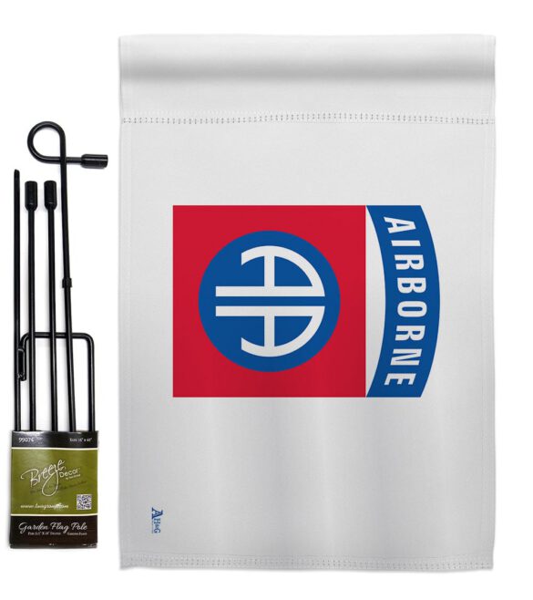 82nd. Airborne - Military Americana Vertical Impressions Decorative Flags HG140316 Made In USA - Image 5