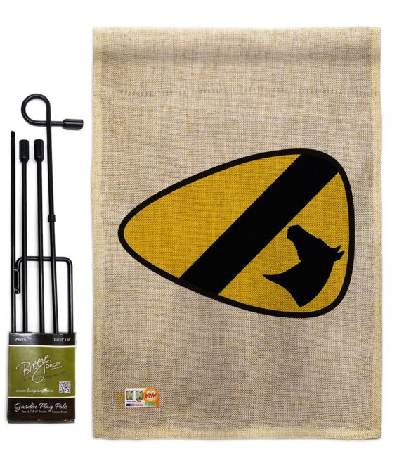 1st Cavalry - Military Americana Vertical Impressions Decorative Flags HG140317 Made In USA - Image 13