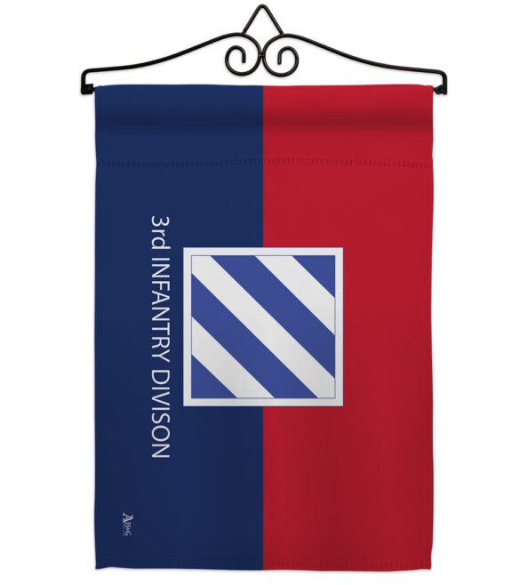 3rd Infantry Division - Military Americana Vertical Impressions Decorative Flags HG140332 Made In USA - Image 8