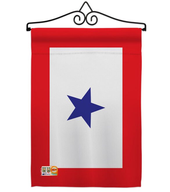 Blue Star - Military Americana Vertical Impressions Decorative Flags HG140343 Made In USA - Image 7
