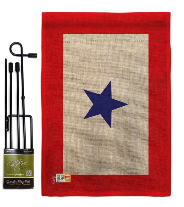 Blue Star - Military Americana Vertical Impressions Decorative Flags HG140343 Made In USA - Image 12