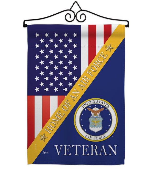 Home of Air Force - Military Americana Vertical Impressions Decorative Flags HG140606 Made In USA - Image 7