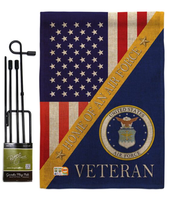 Home of Air Force - Military Americana Vertical Impressions Decorative Flags HG140606 Made In USA - Image 12