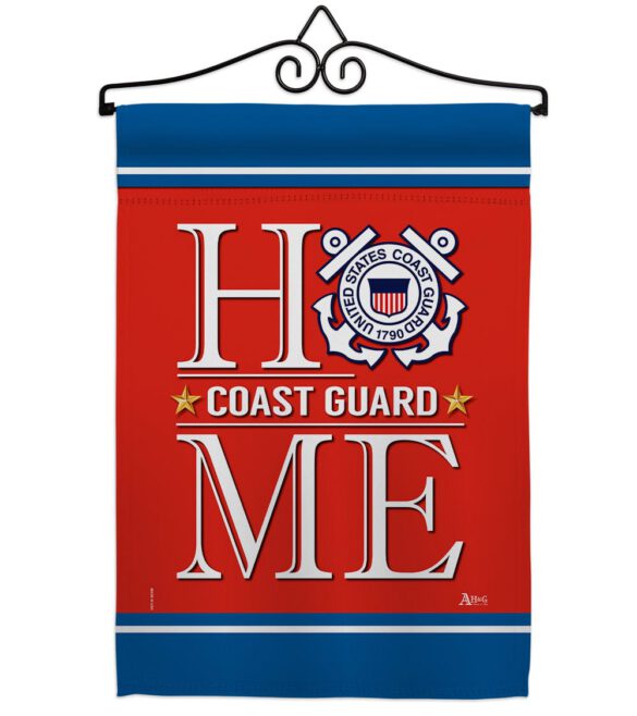 Coast Guard Home - Military Americana Vertical Impressions Decorative Flags HG140629 Made In USA - Image 7