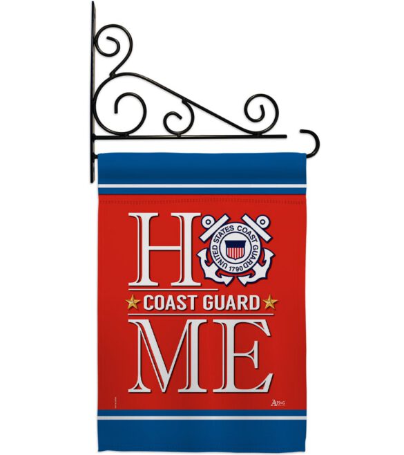 Coast Guard Home - Military Americana Vertical Impressions Decorative Flags HG140629 Made In USA - Image 8