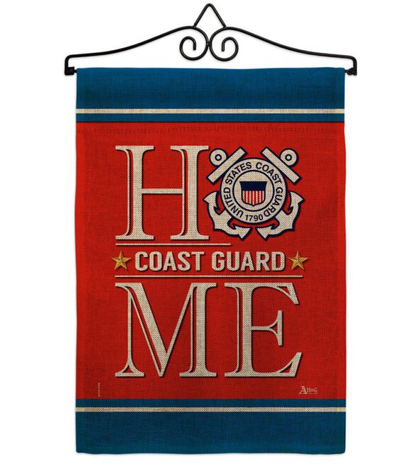 Coast Guard Home - Military Americana Vertical Impressions Decorative Flags HG140629 Made In USA - Image 13
