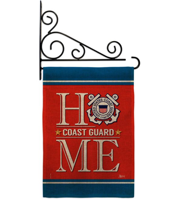 Coast Guard Home - Military Americana Vertical Impressions Decorative Flags HG140629 Made In USA - Image 14