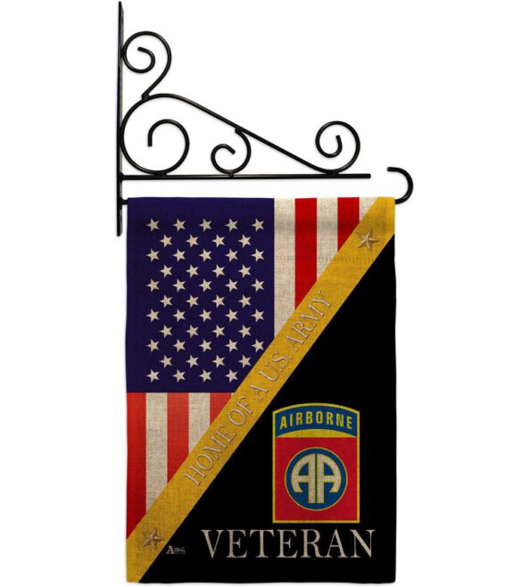 Home of 82nd Airborne - Military Americana Vertical Impressions Decorative Flags HG140891 Made In USA - Image 18