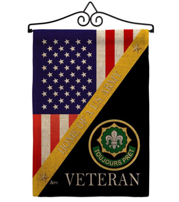 Home of 2nd Cavalry Regiment - Military Americana Vertical Impressions Decorative Flags HG140895 Made In USA - Image 17