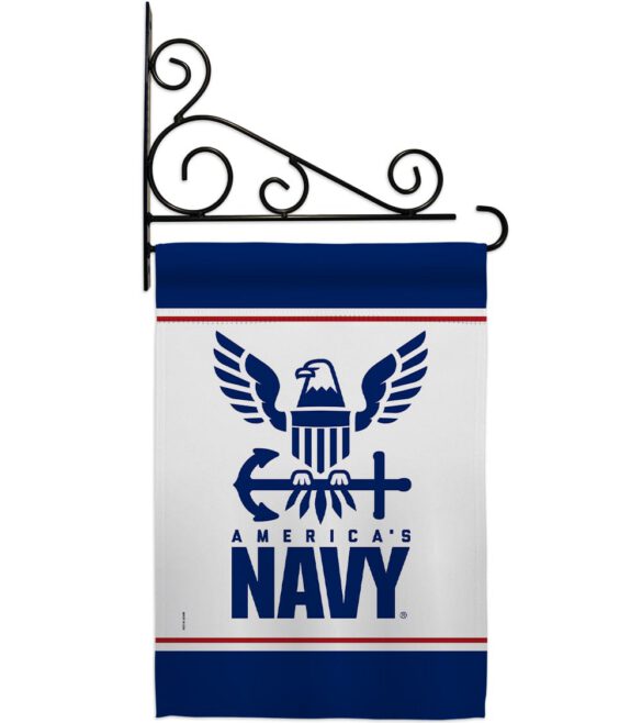 America Navy - Military Americana Vertical Impressions Decorative Flags HG170033 Made In USA - Image 9