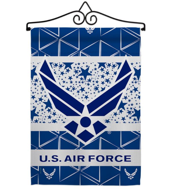 Air Force - Military Americana Vertical Impressions Decorative Flags HG170148 Made In USA - Image 8