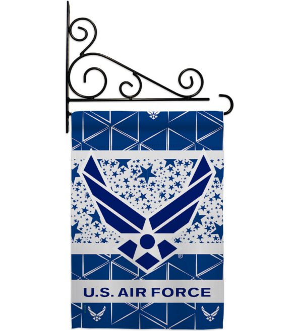 Air Force - Military Americana Vertical Impressions Decorative Flags HG170148 Made In USA - Image 9