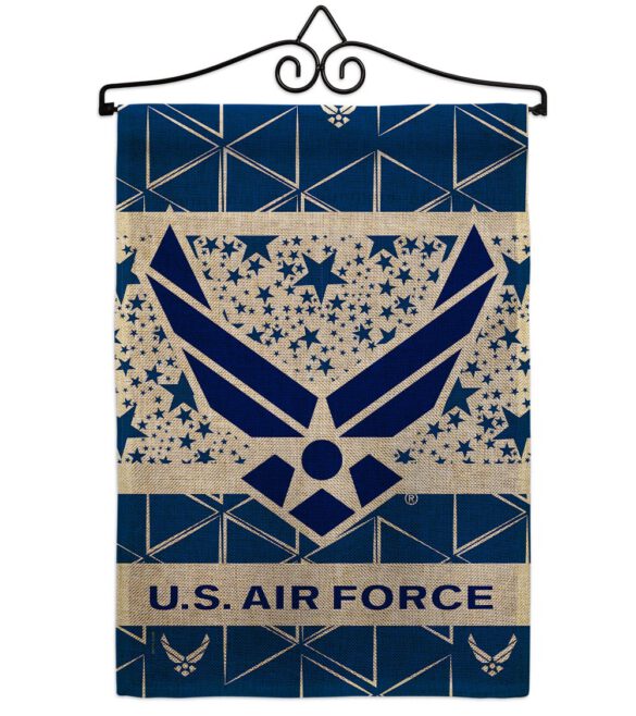 Air Force - Military Americana Vertical Impressions Decorative Flags HG170148 Made In USA - Image 14