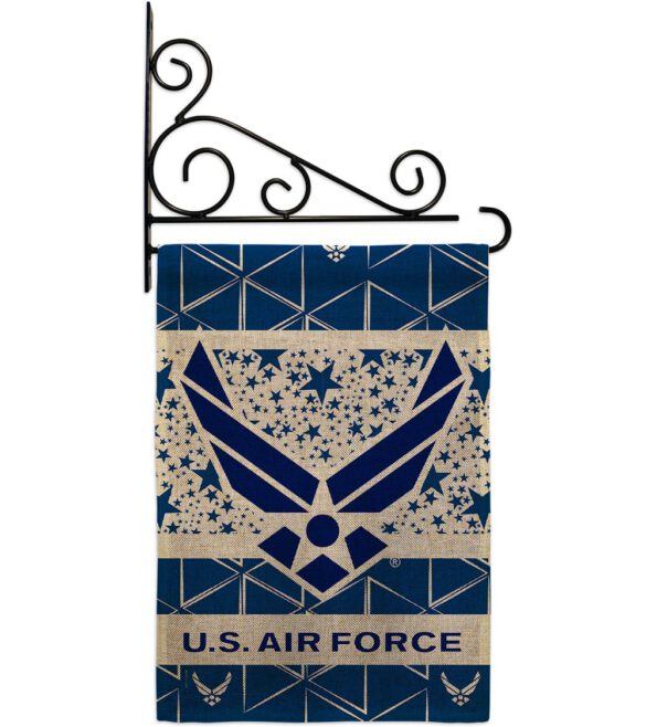 Air Force - Military Americana Vertical Impressions Decorative Flags HG170148 Made In USA - Image 15