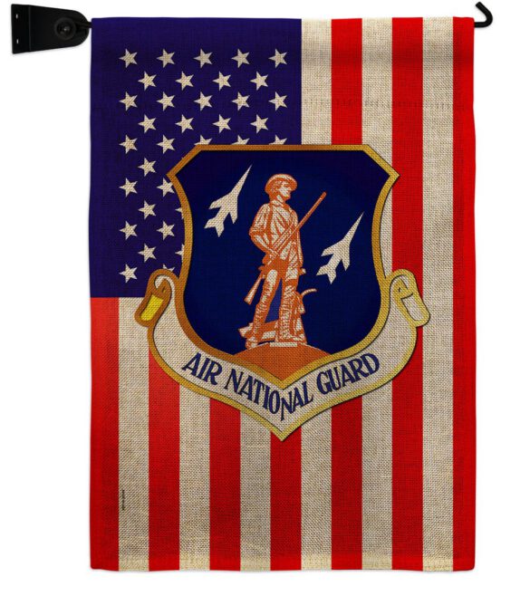 Air National Guard - Military Americana Vertical Impressions Decorative Flags HG170169 Made In USA - Image 22
