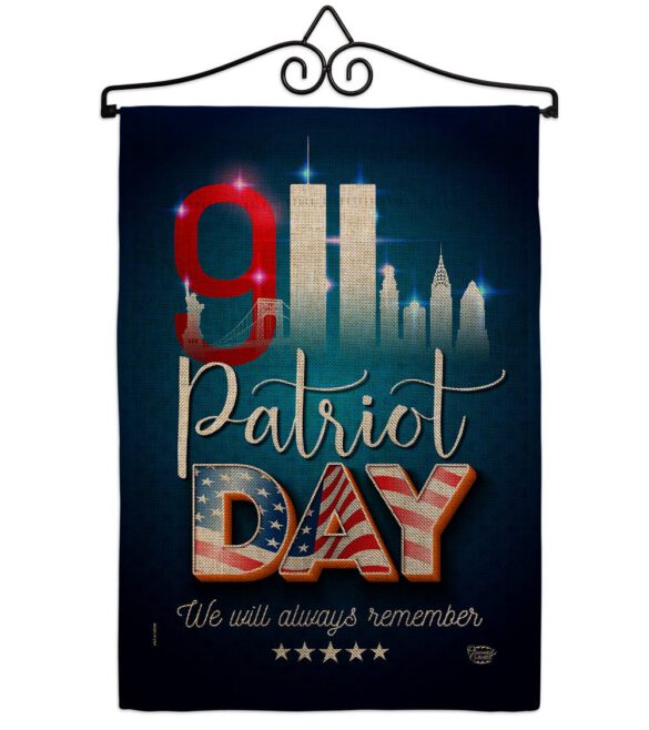 911 Remember Honor - Military Americana Vertical Impressions Decorative Flags HG192275 Made In USA - Image 14