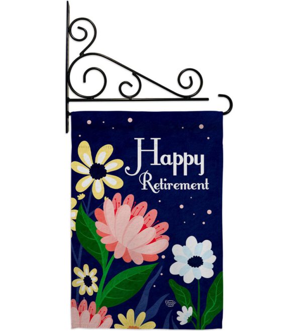 Happy Retirement - Military Americana Vertical Impressions Decorative Flags HG192580 Made In USA - Image 8