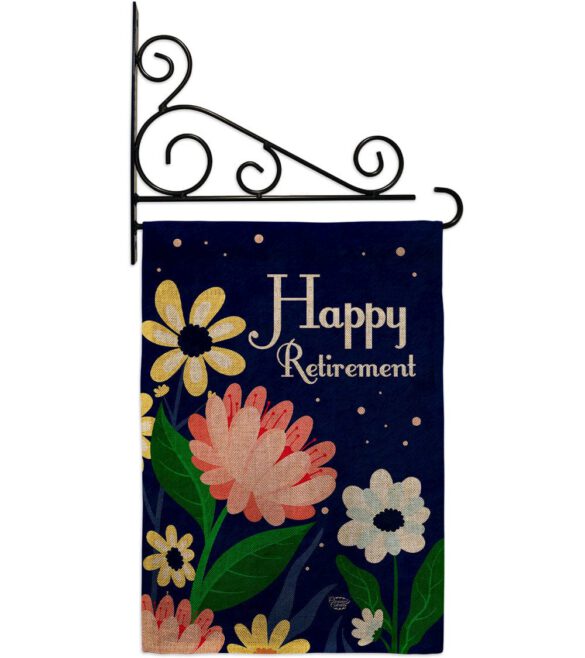 Happy Retirement - Military Americana Vertical Impressions Decorative Flags HG192580 Made In USA - Image 18