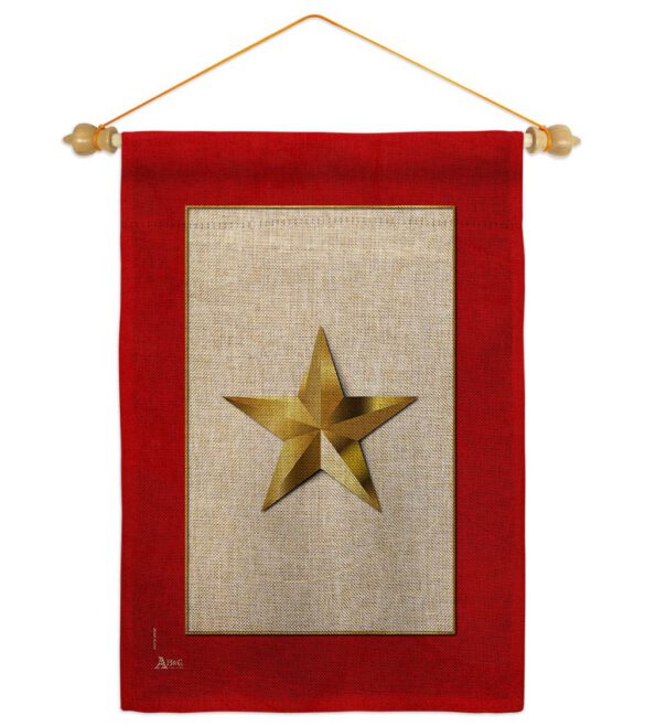 Gold Star - Military Americana Vertical Impressions Decorative Flags HG141082 Made In USA - Image 22