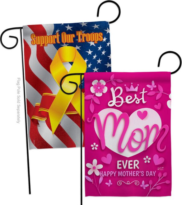 Best Mom Ever - Mothers Day Summer Vertical Impressions Decorative Flags HG130372 Made In USA - Image 13