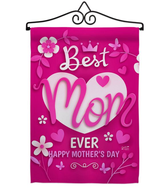 Best Mom Ever - Mothers Day Summer Vertical Impressions Decorative Flags HG130372 Made In USA - Image 16