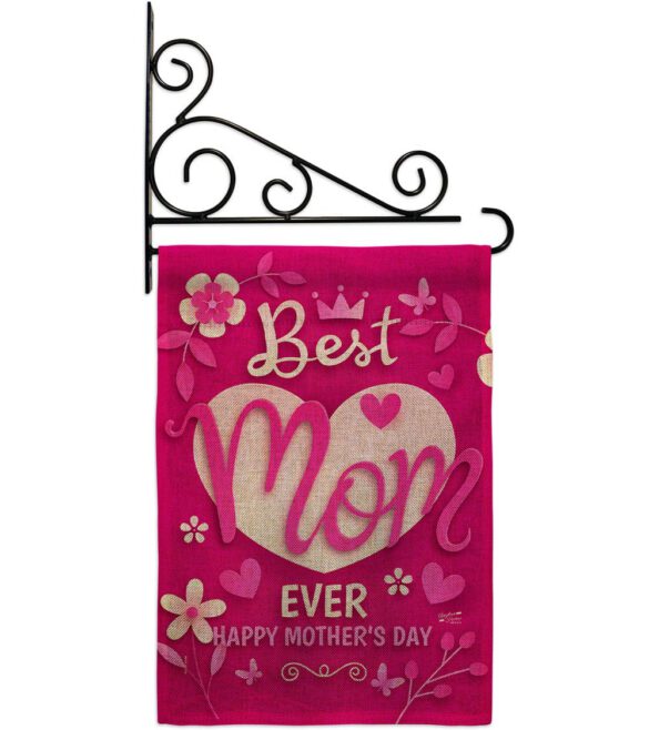 Best Mom Ever - Mothers Day Summer Vertical Impressions Decorative Flags HG130372 Made In USA - Image 38