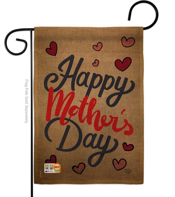 Happy Mother's Day - Mother's Day Summer Vertical Impressions Decorative Flags HG192031 Made In USA - Image 8