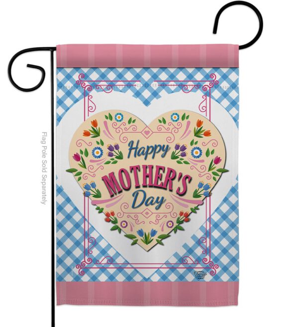 Floral Mother Day - Mother's Day Summer Vertical Impressions Decorative Flags HG192168 Made In USA