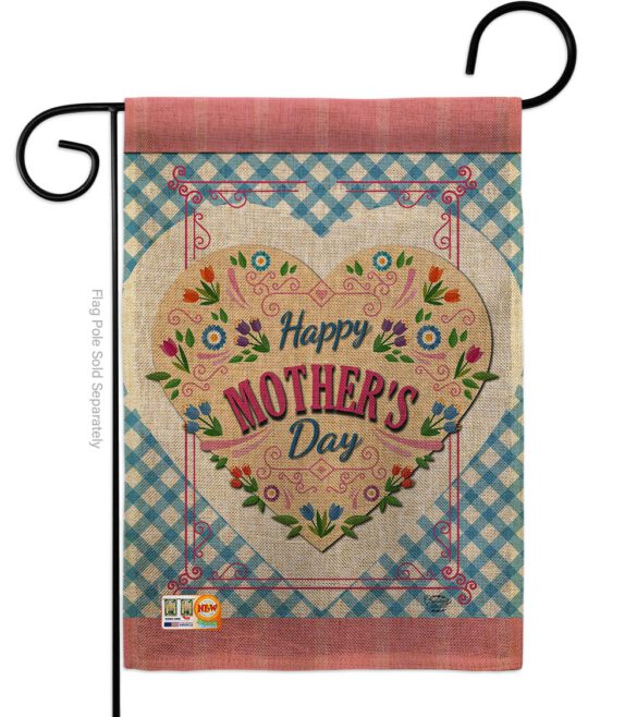 Floral Mother Day - Mother's Day Summer Vertical Impressions Decorative Flags HG192168 Made In USA - Image 8