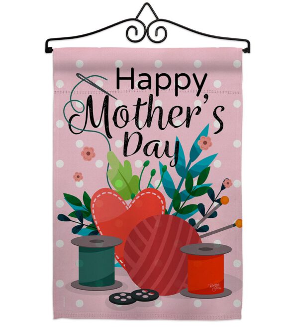 Happy Sweet Mother's Day - Mother's Day Summer Vertical Impressions Decorative Flags HG115136 Made In USA - Image 7